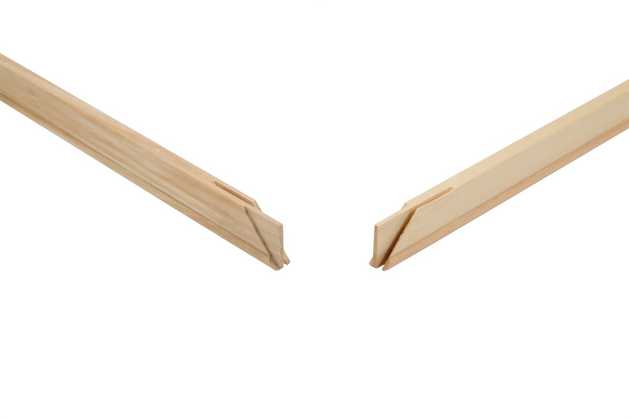 Creative Mark Pro-Bar Heavy Duty Wood Stretcher Bars - 1.5" Deep Extra Heavy White Pine Wood Stretcher Bars for Canvas, Artists, Framing, and More!
